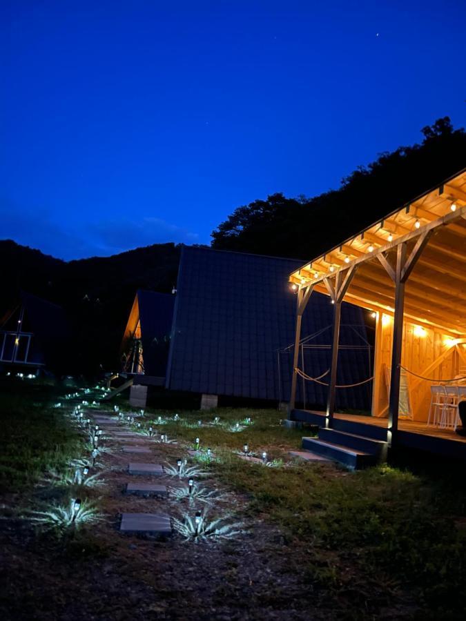 Cabane A-Frame Svinita Eksteriør billede