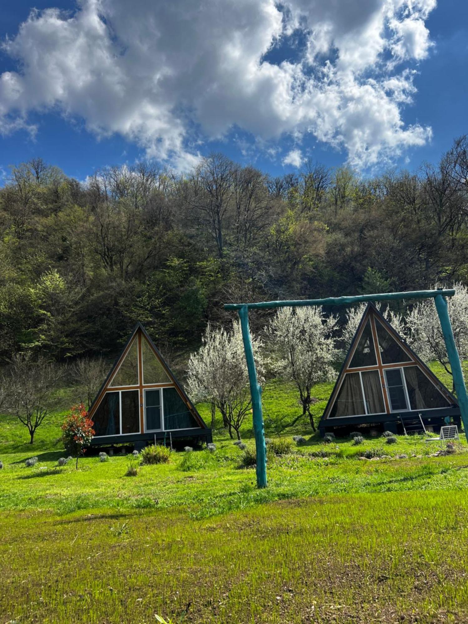 Cabane A-Frame Svinita Eksteriør billede