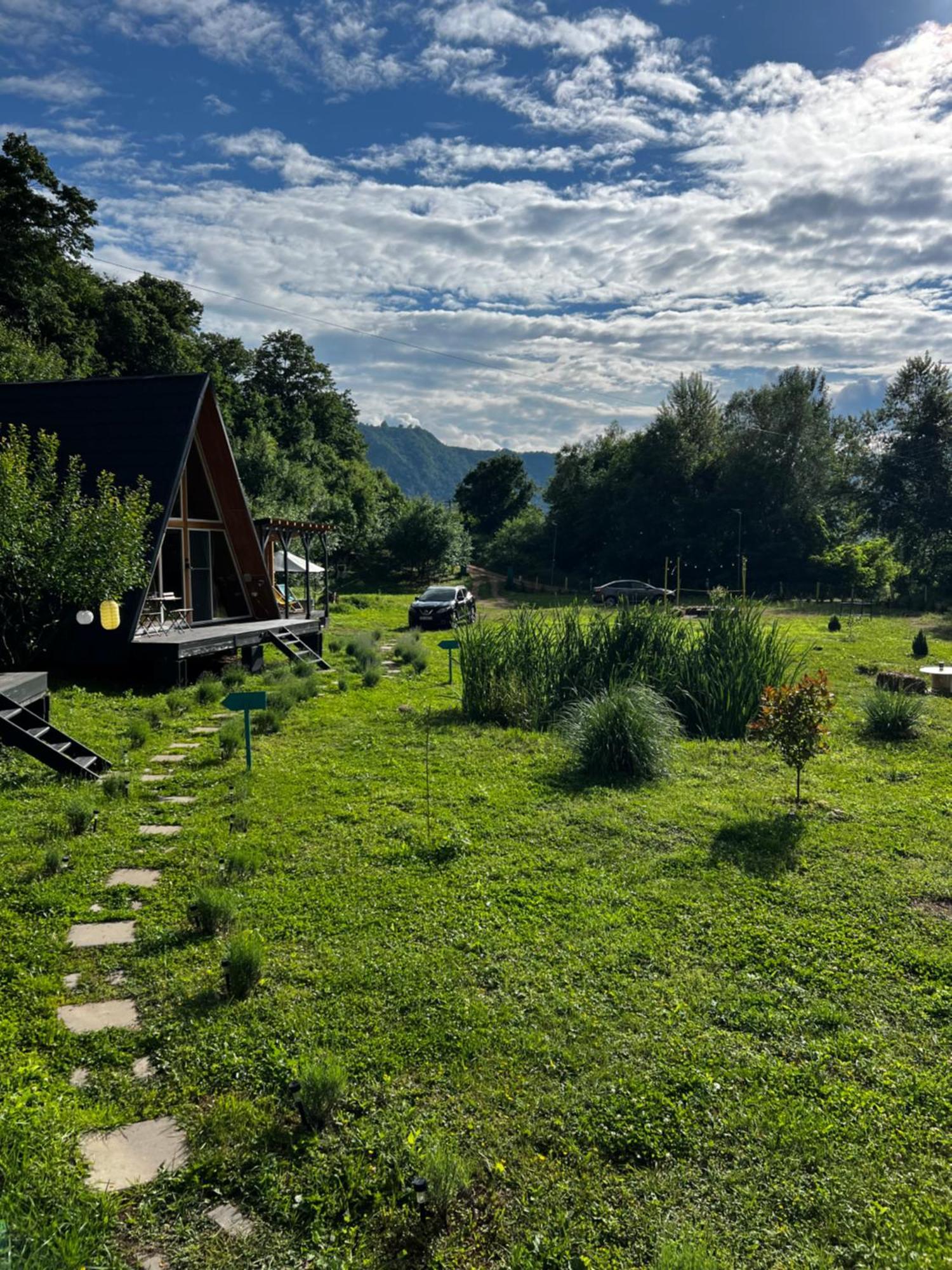 Cabane A-Frame Svinita Eksteriør billede