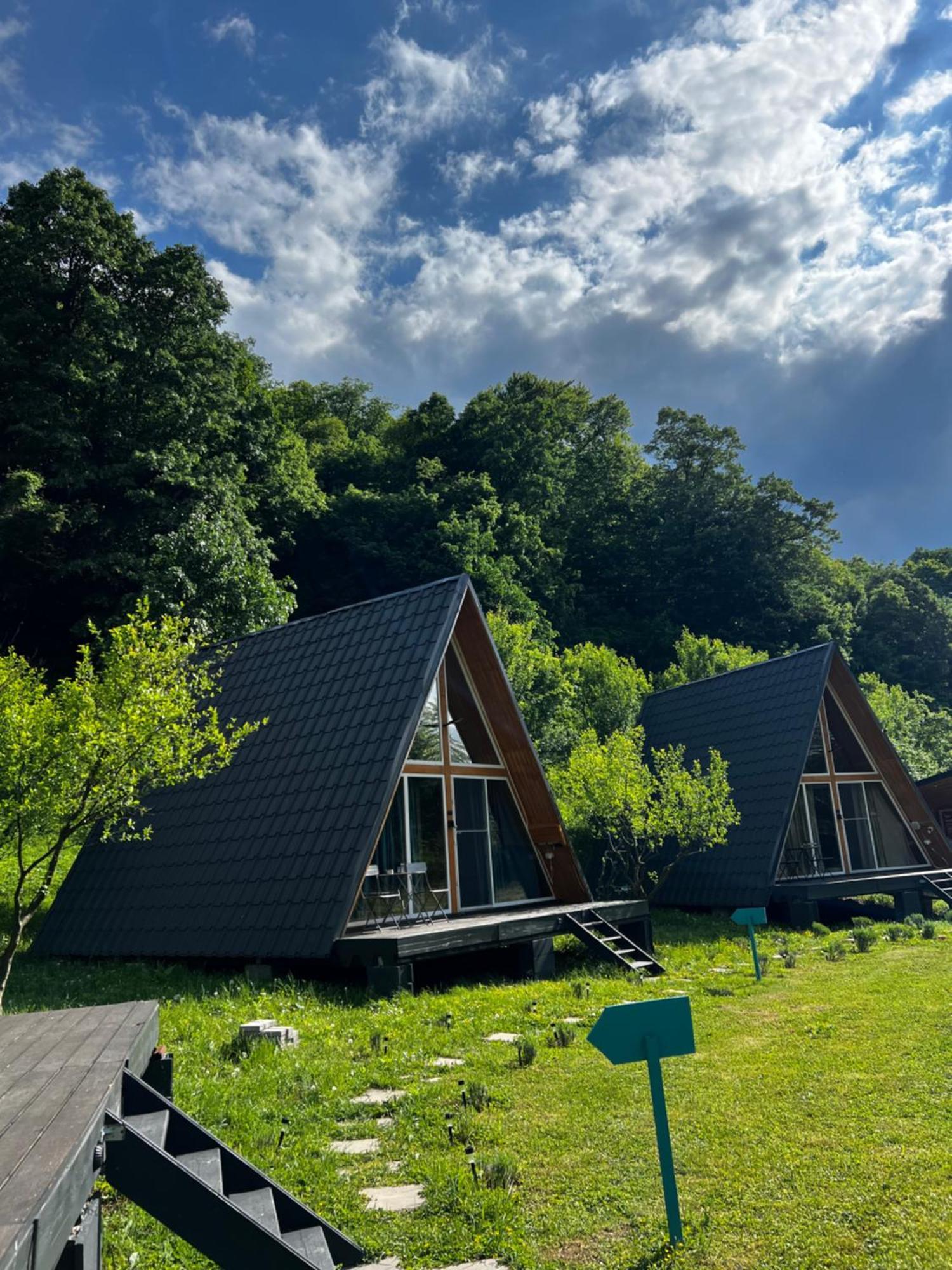 Cabane A-Frame Svinita Eksteriør billede