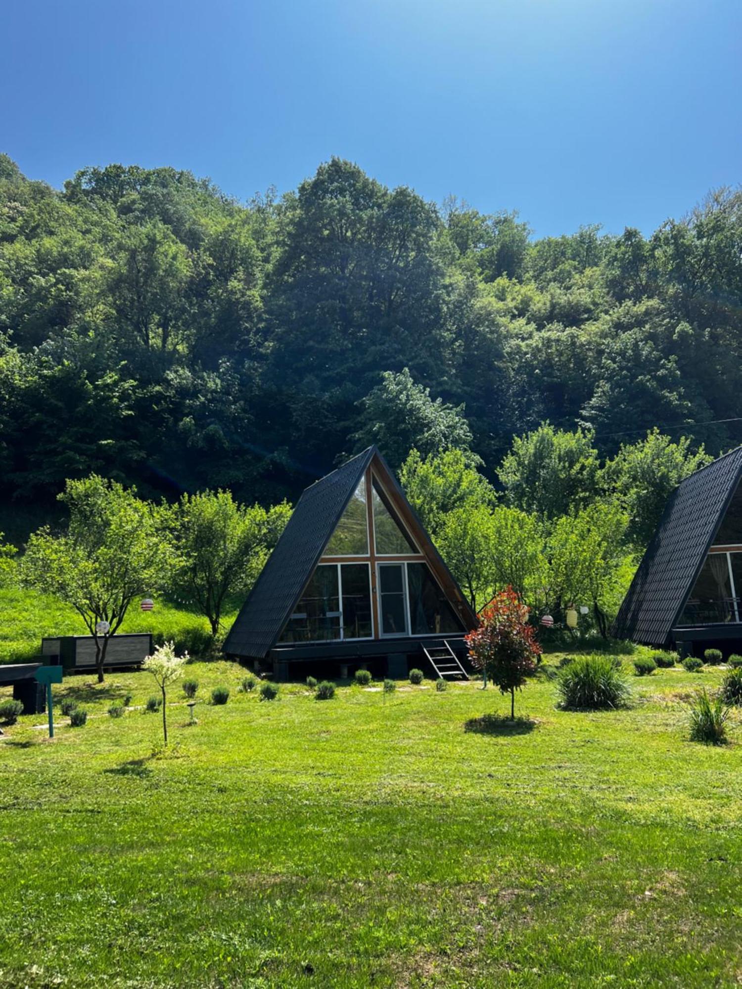 Cabane A-Frame Svinita Eksteriør billede